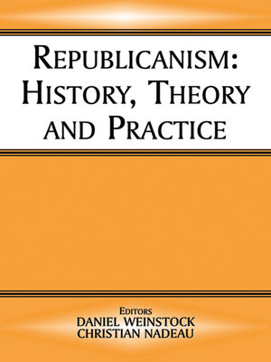 cover image of Republicanism